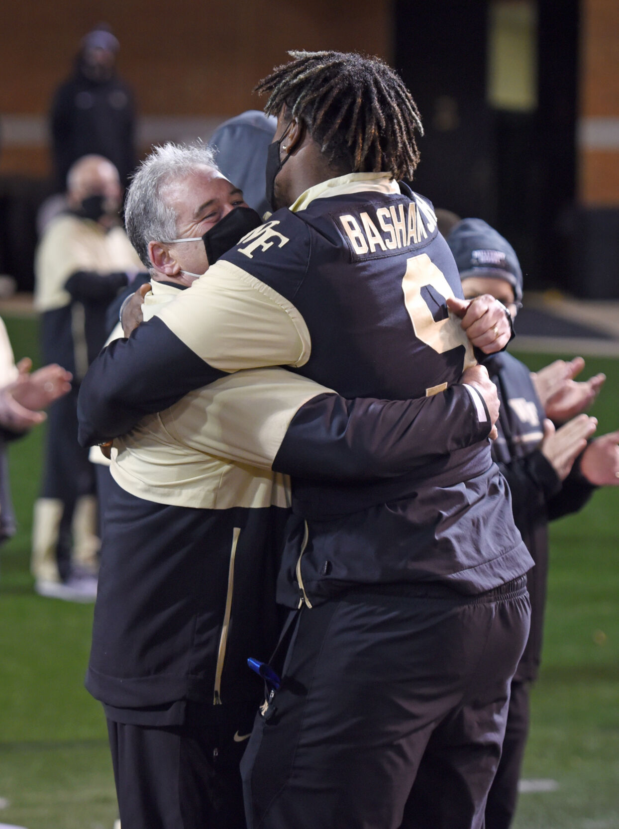 Wake Forest football senior night